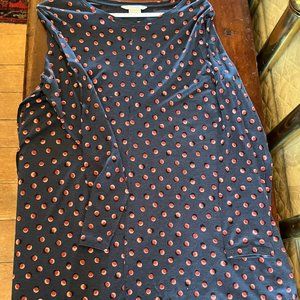 Navy Boden Cotton dress with Pockets, 14L